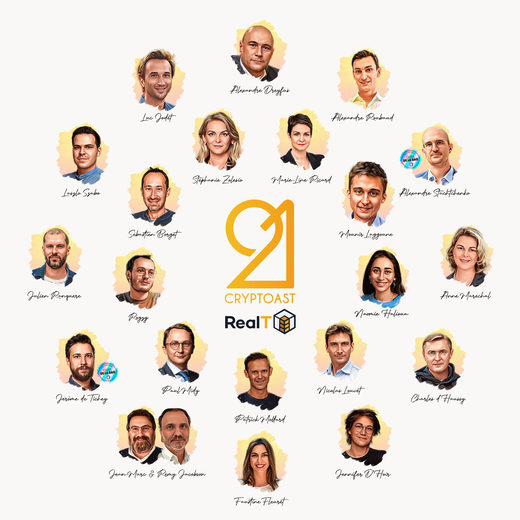 Cryptoast21 — the 21 francophone crypto personalities of the year